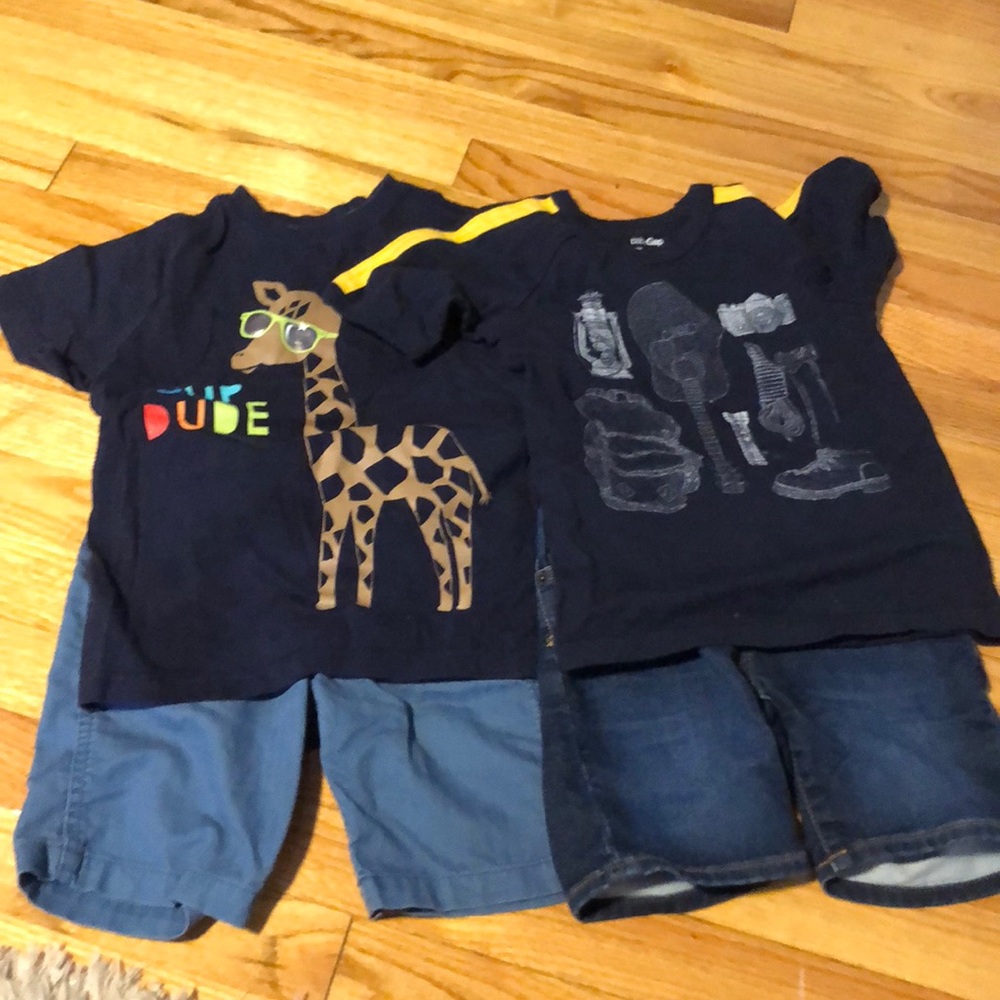 Bundle Boy outfits -tshirt/short